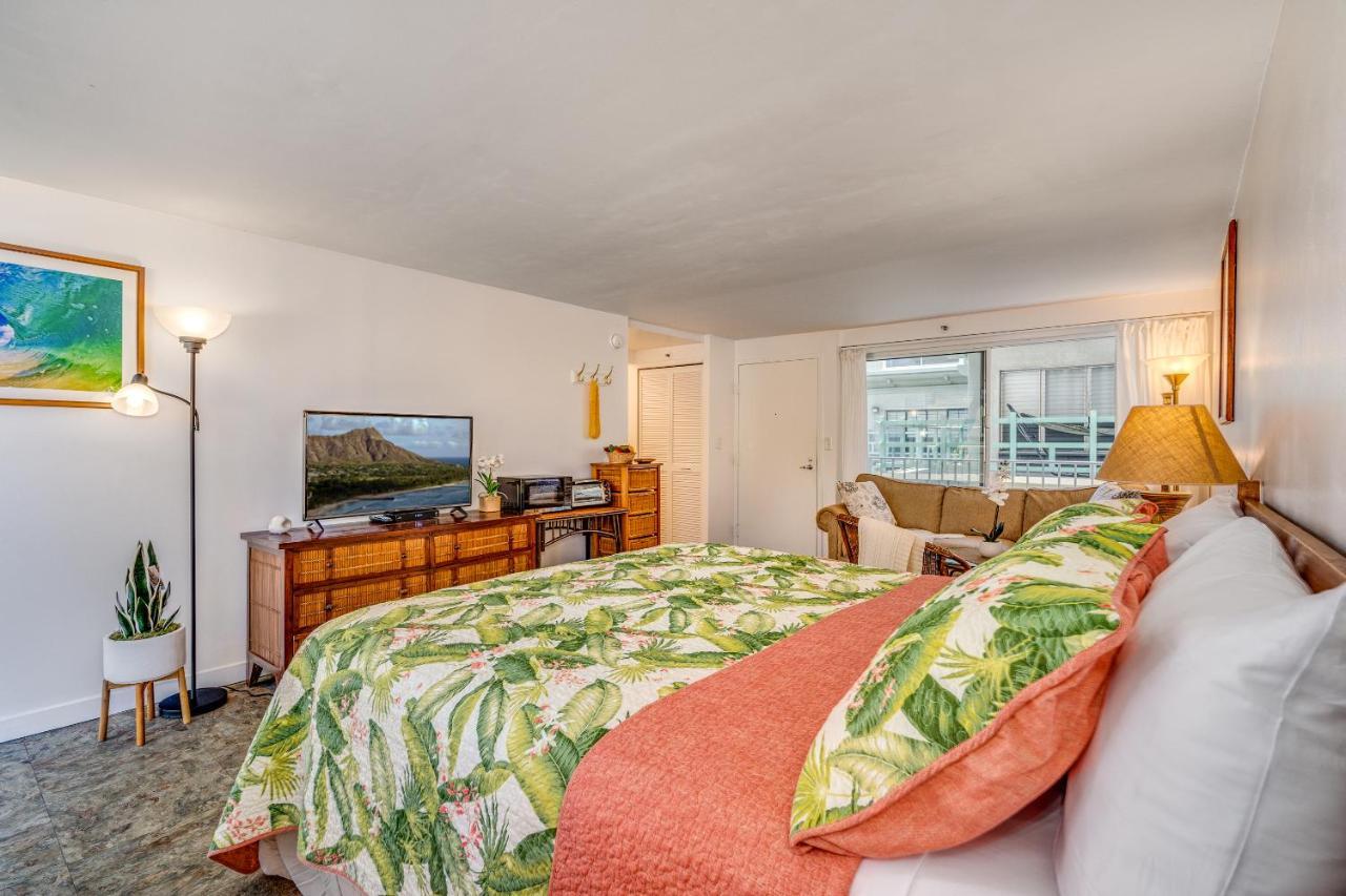 @ Marbella Lane - Breezy Studio@Diamond Head Beach Hotel Гонолулу Экстерьер фото